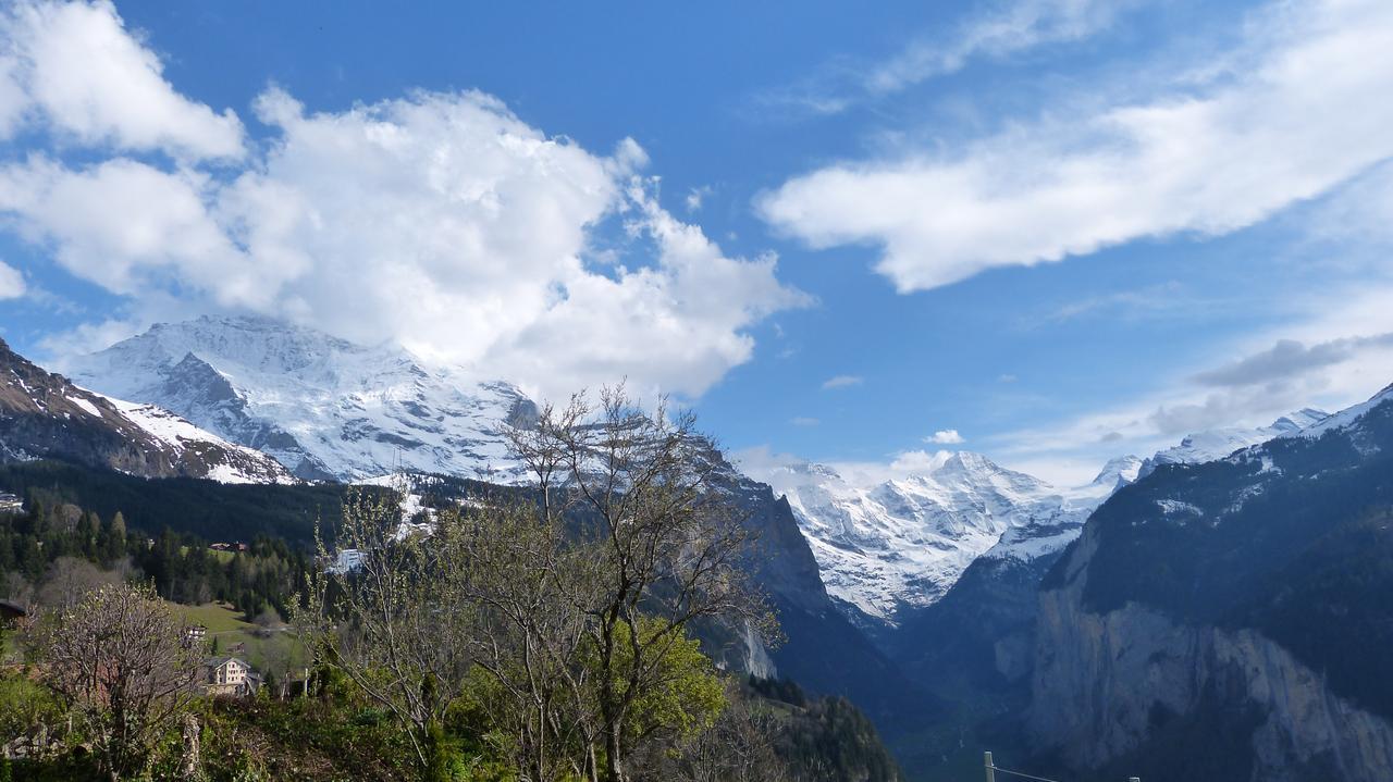 Chalet Canadian Corner Wengen Ngoại thất bức ảnh