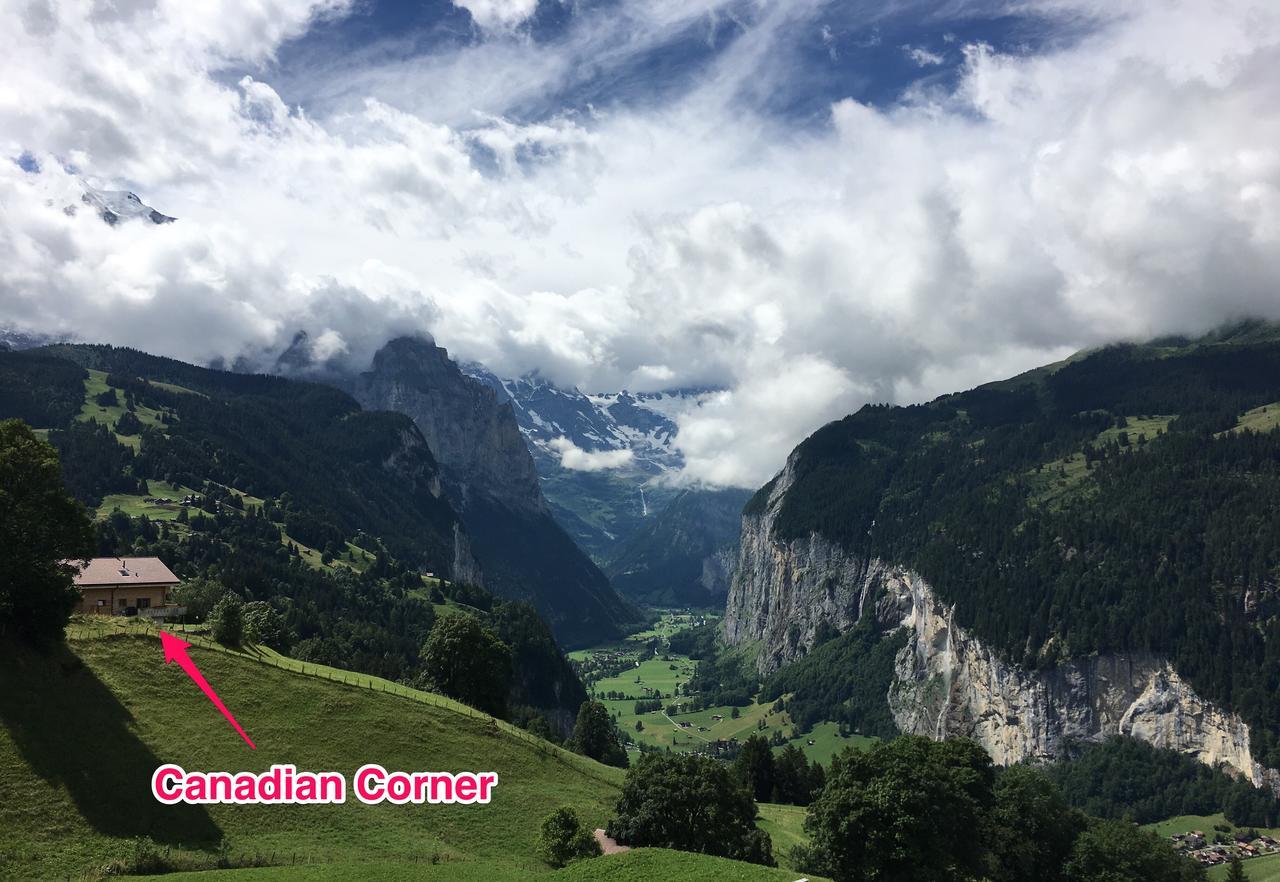 Chalet Canadian Corner Wengen Ngoại thất bức ảnh